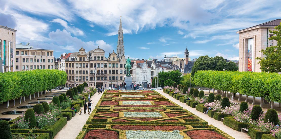 Mont des Arts Gardens, Brussels